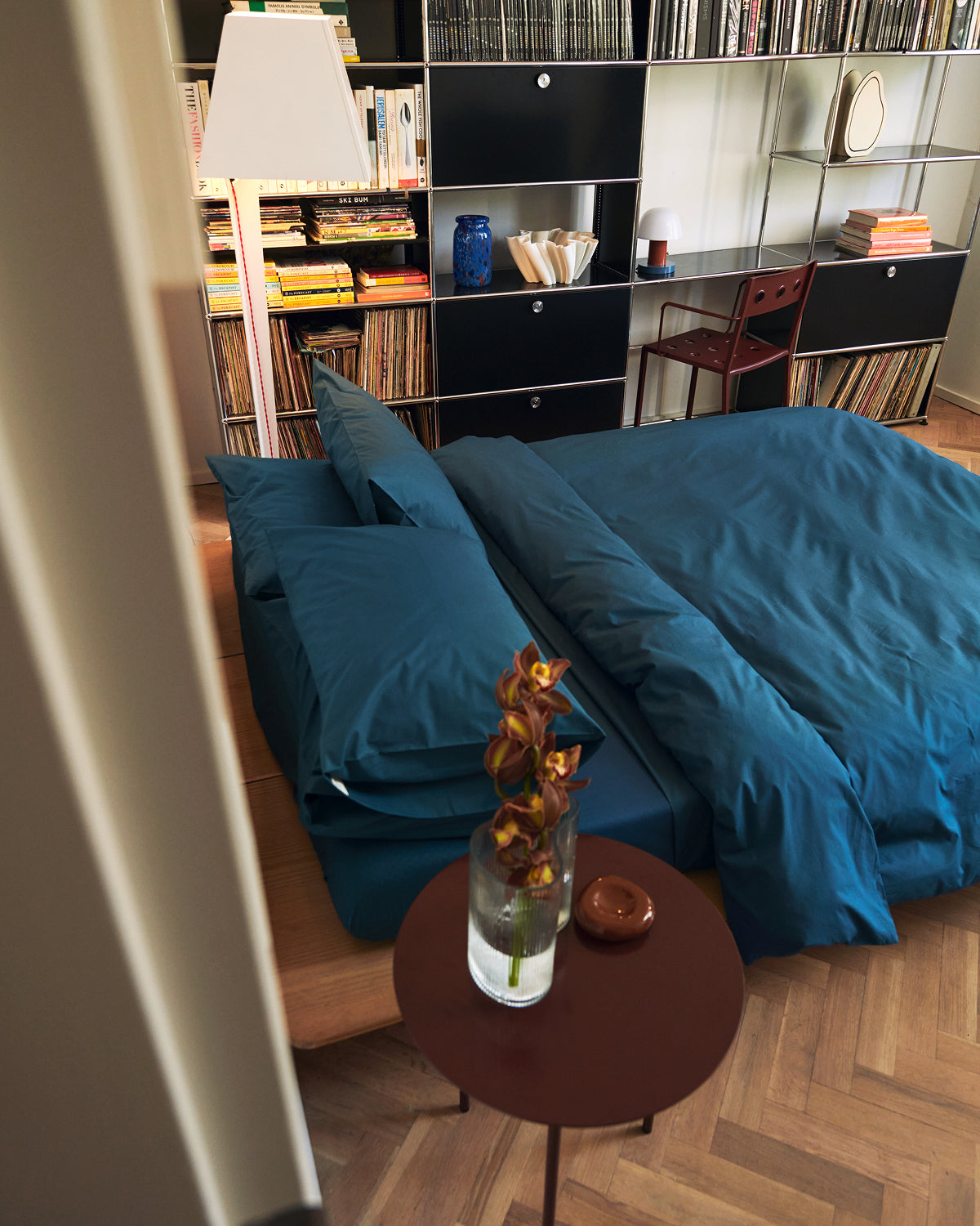 Aegean Organic Cotton Percale Duvet Cover