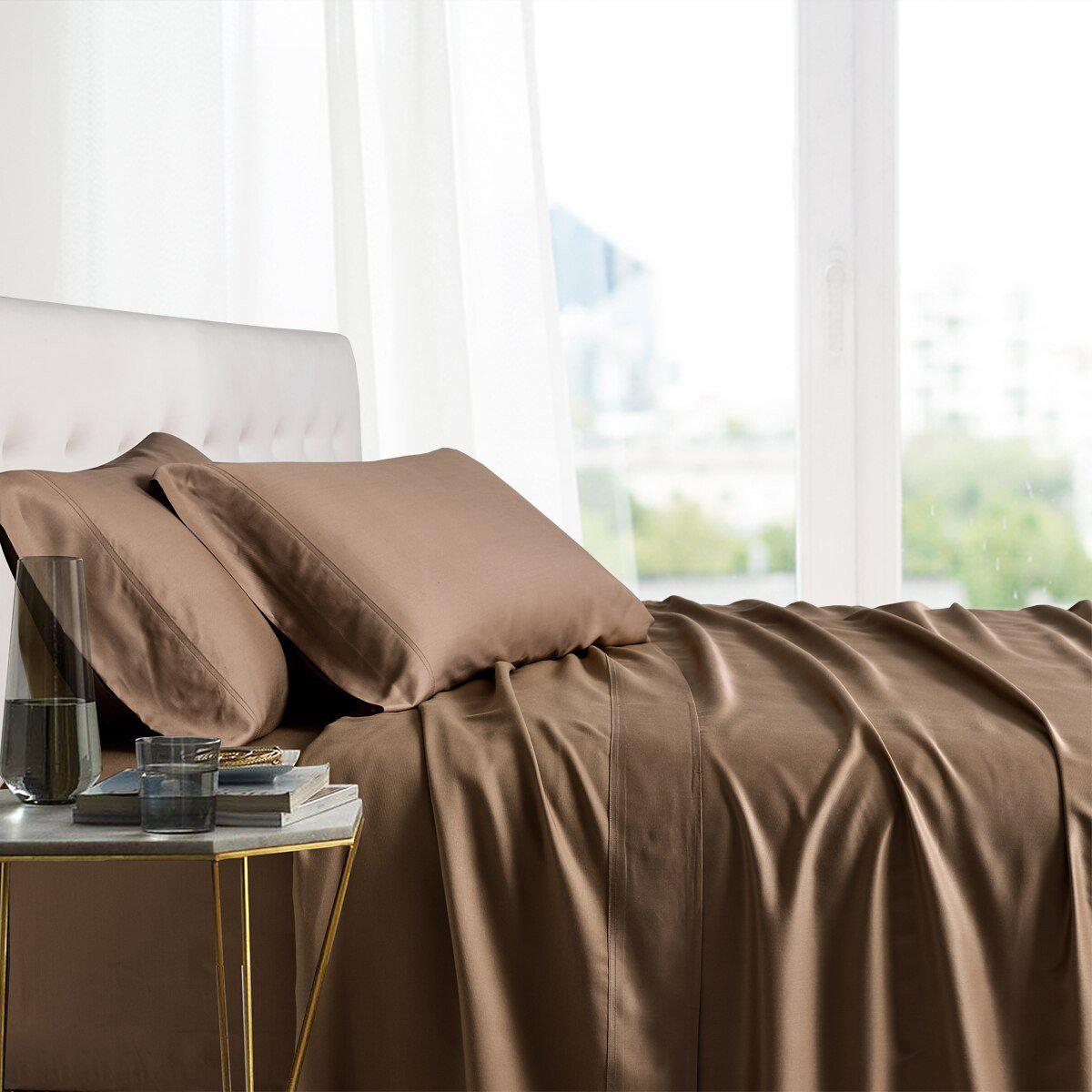 Split California King Sheets - Cooling 100% Bamboo Viscose