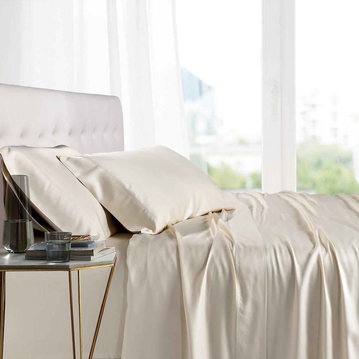 Split California King Sheets - Cooling 100% Bamboo Viscose