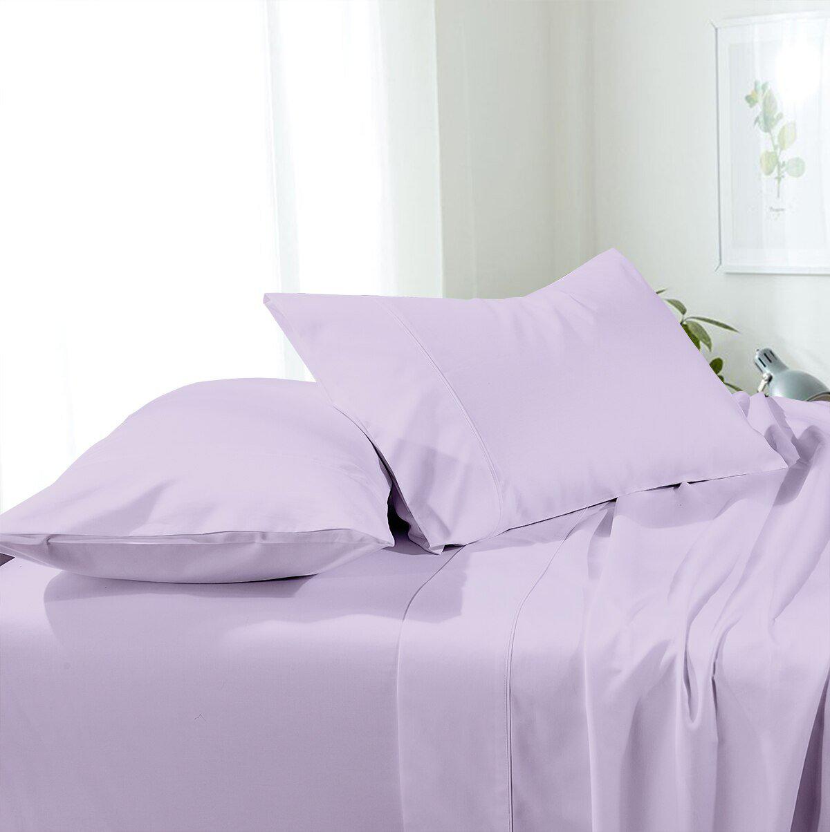 Soft & Wrinkle-Free Split Adjustable King Sheets 100% Easy Care Microfiber