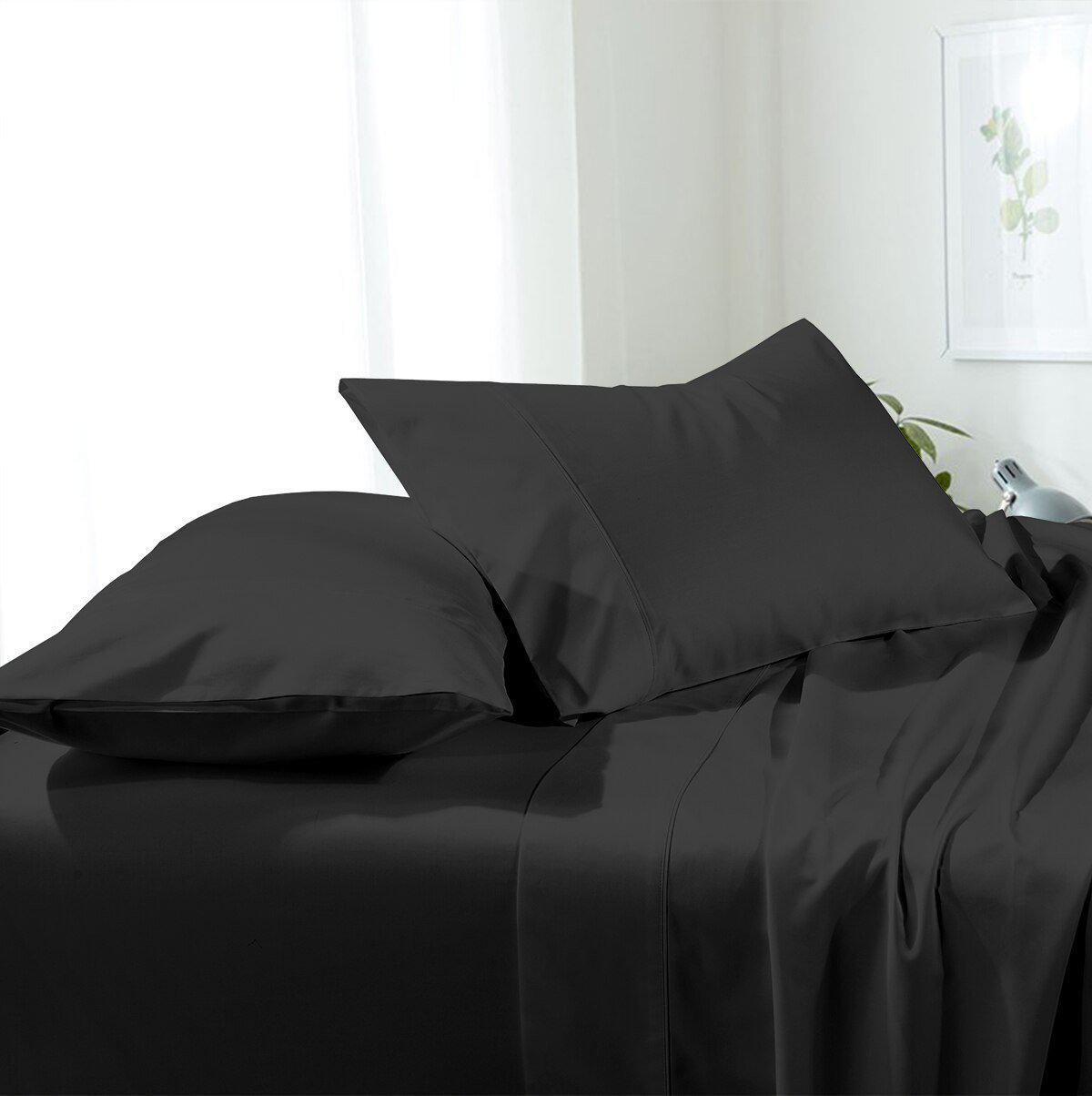 Soft & Wrinkle-Free Split Adjustable King Sheets 100% Easy Care Microfiber