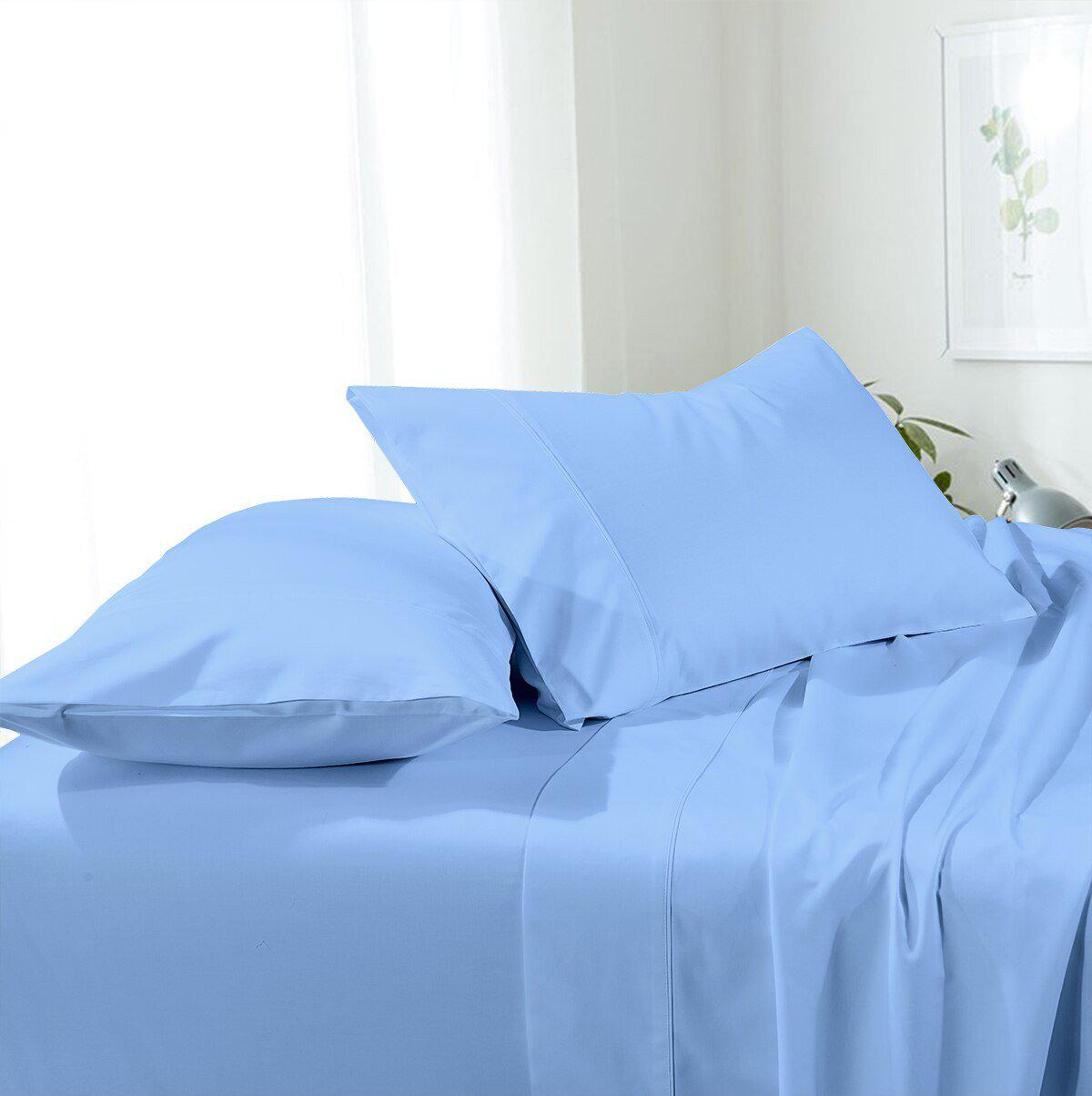 Soft & Wrinkle-Free Split Adjustable King Sheets 100% Easy Care Microfiber