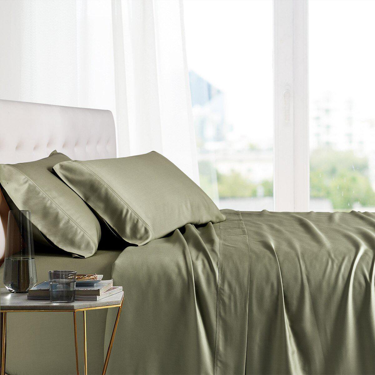 Split King Adjustable Bed Sheets - 100% Bamboo Viscose