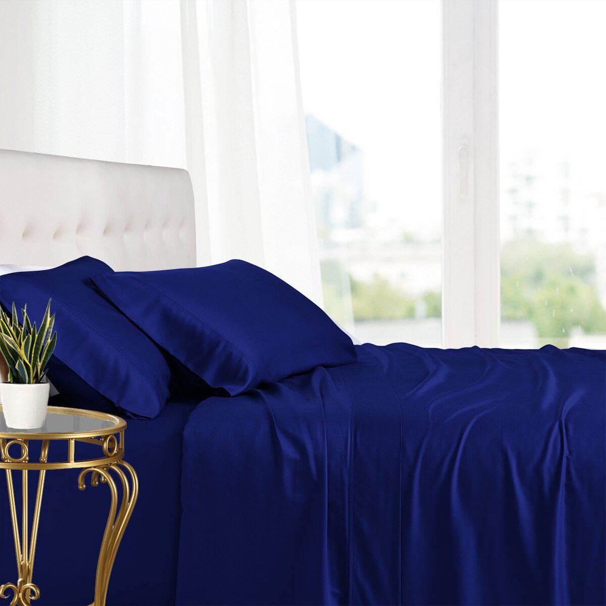 Split King Adjustable Bed Sheets - 100% Bamboo Viscose