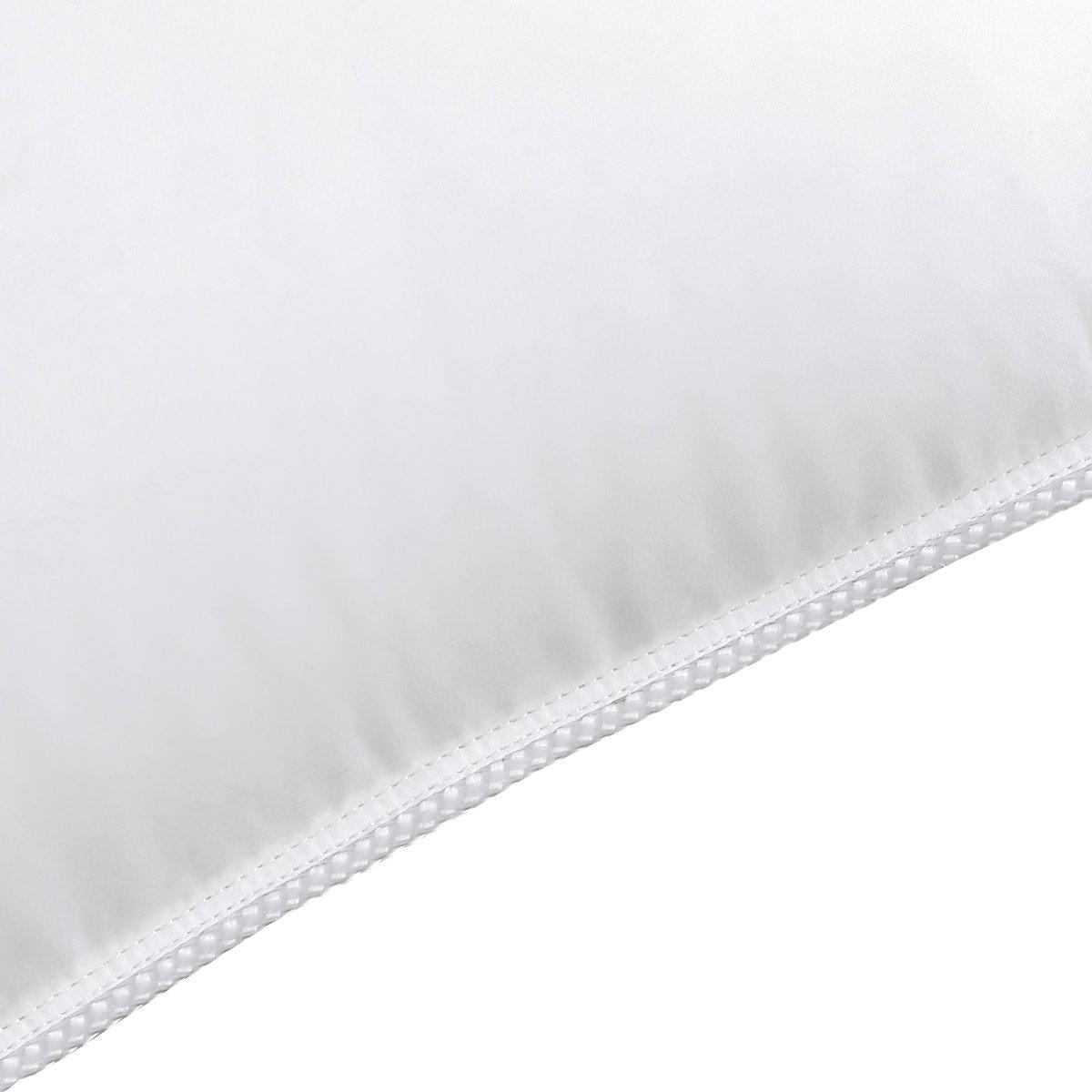 500 Thread Count Down Pillows - Soft to Firm Support