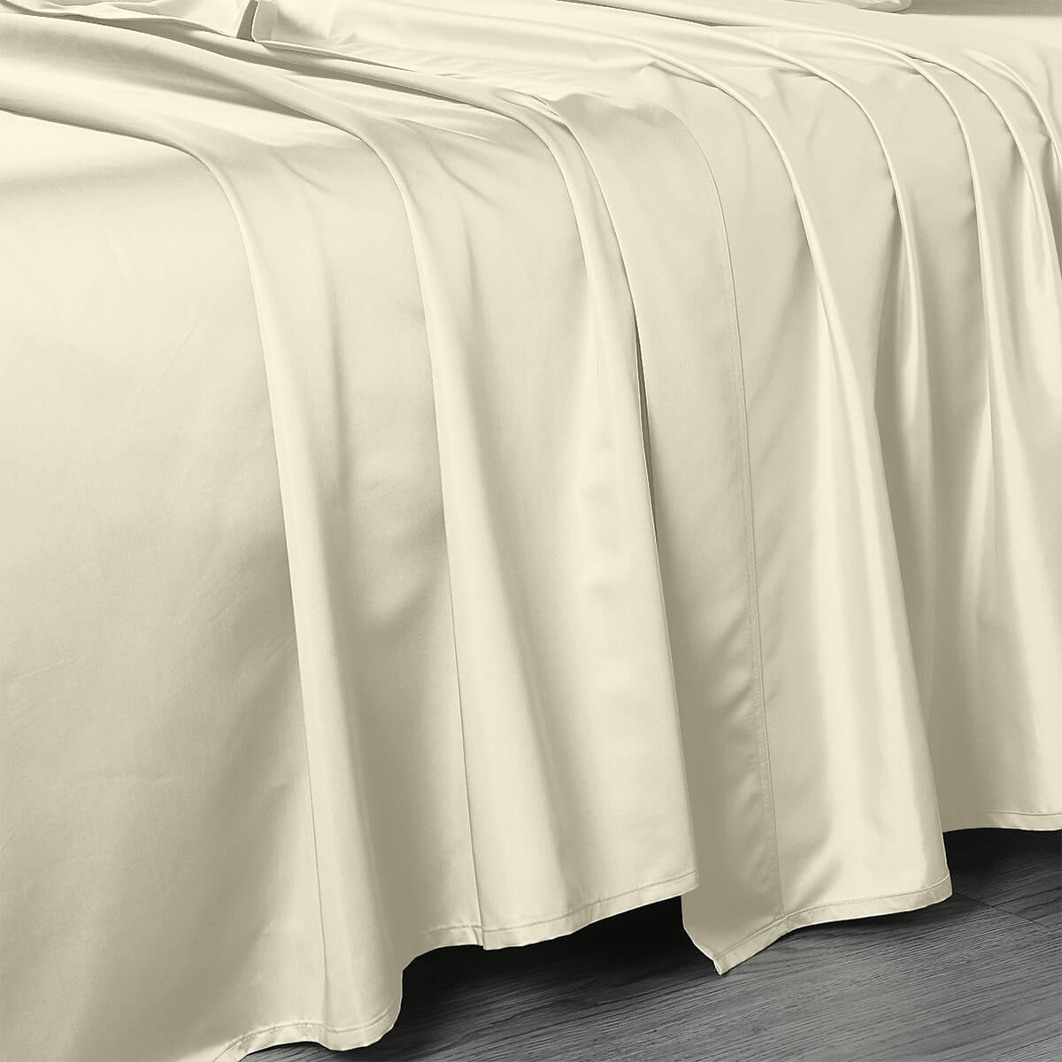 120 X 112 Inches Flat Sheet - USA Luxurious 500 Cotton Sateen