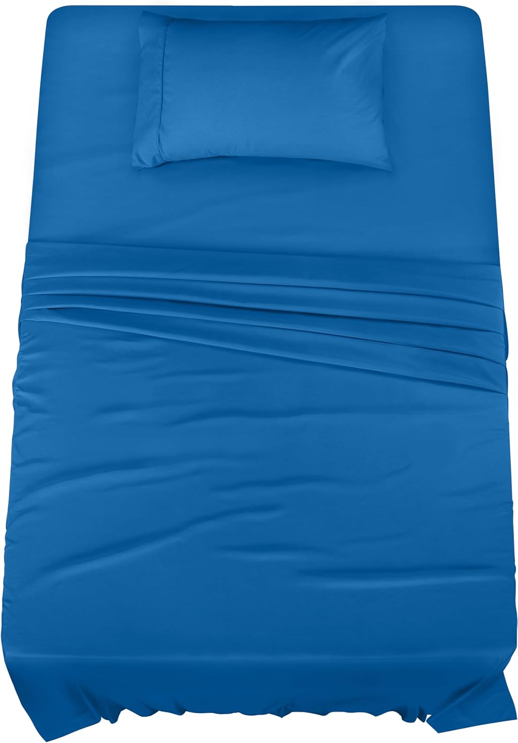 Utopia Bedding Queen Sheet Set – 4 Piece Bed Sheets for Queen Size Bed, Soft and Breathable Microfiber, Includes 1 Fitted Sheet, 1 Flat Sheet and 2 Pillowcases (Black)