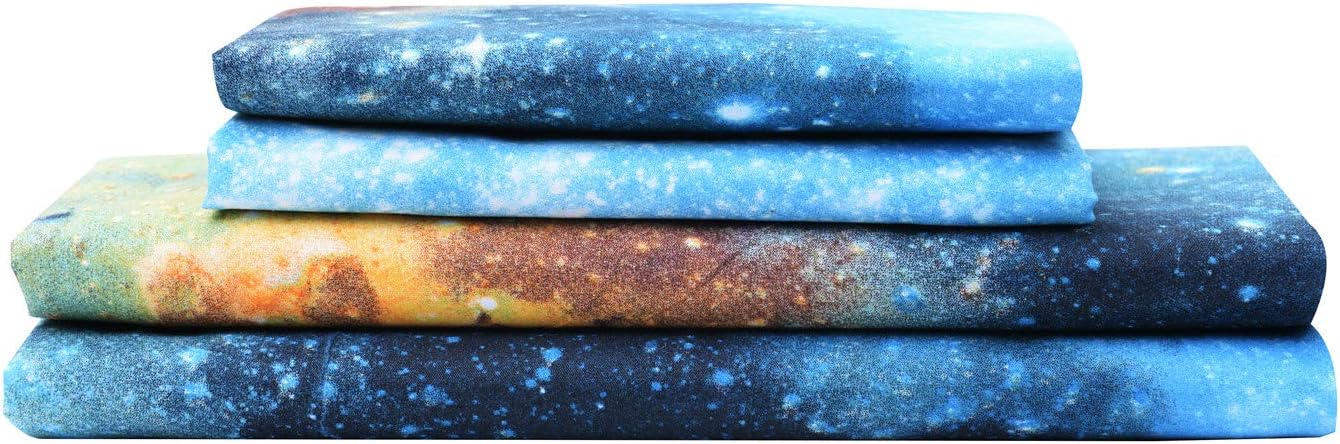 Bedlifes Queen Sheet Set Ultra Soft Breathable Silky Flower Bed Sheets Deep Pocket 100% Microfiber Bedding Sheets 4 Piece Queen Size Floral Spring