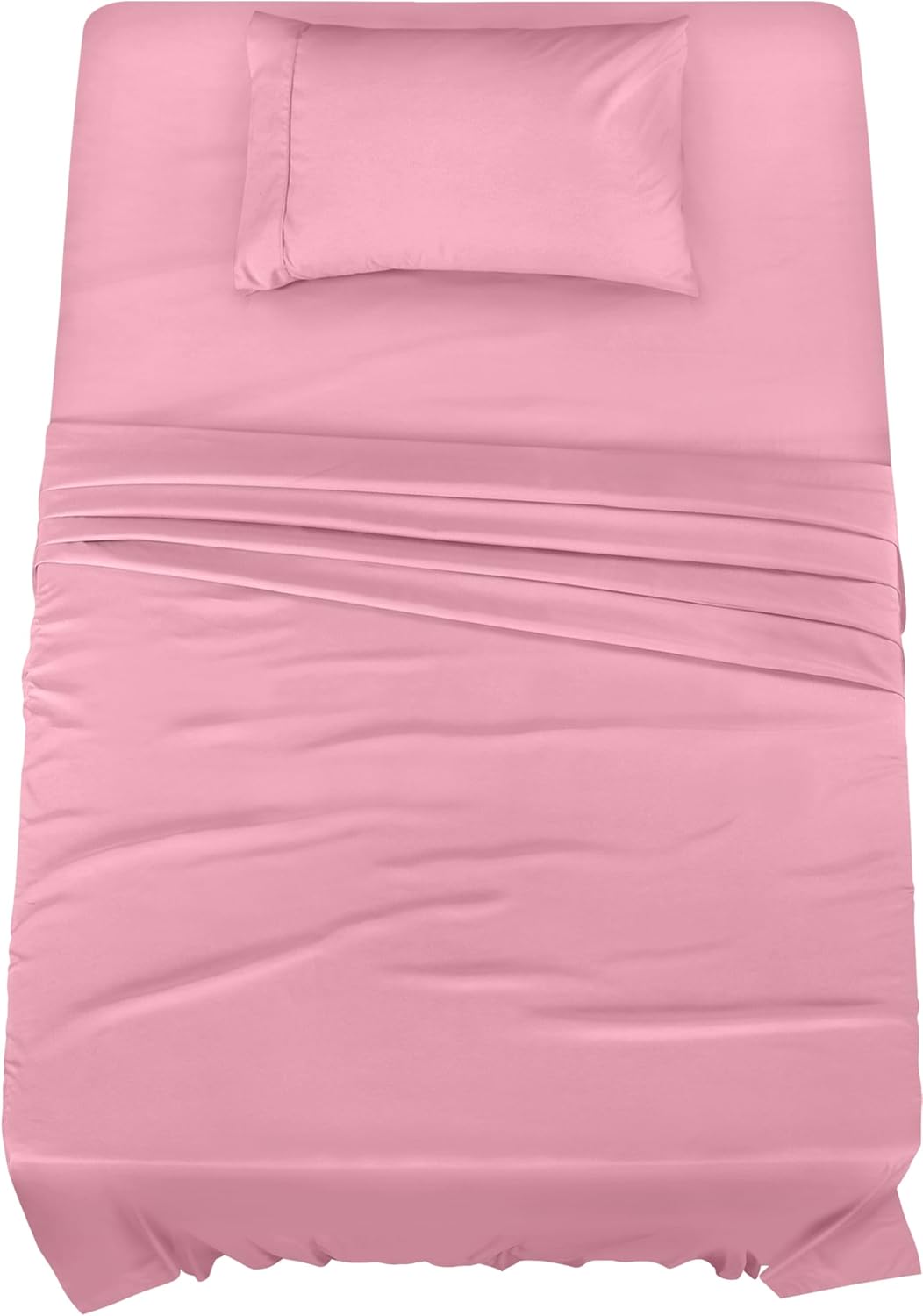 Utopia Bedding Queen Sheet Set – 4 Piece Bed Sheets for Queen Size Bed, Soft and Breathable Microfiber, Includes 1 Fitted Sheet, 1 Flat Sheet and 2 Pillowcases (Black)