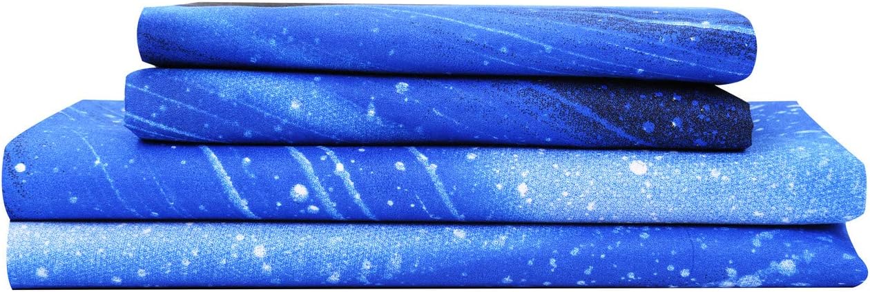 Bedlifes Queen Sheet Set Ultra Soft Breathable Silky Flower Bed Sheets Deep Pocket 100% Microfiber Bedding Sheets 4 Piece Queen Size Floral Spring