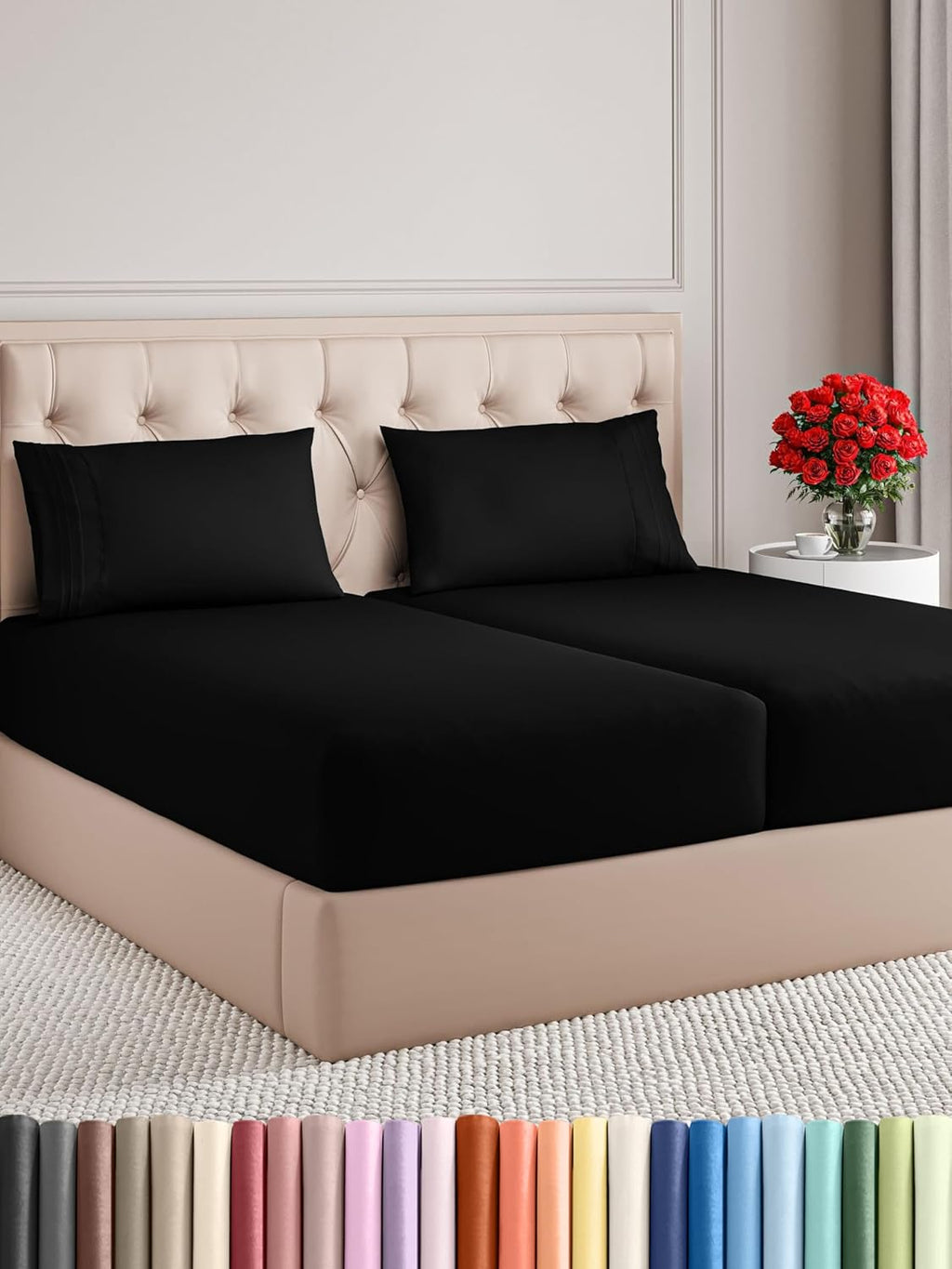 Queen Size 4 Piece Sheet Set - Comfy Breathable & Cooling Bed Sheets Set - Hotel Luxury Bedding for Women, Men, Kids, Teens, Boys & Girls - Deep Pockets, Soft and Wrinkle Free - Oeko-Tex - Sage Green