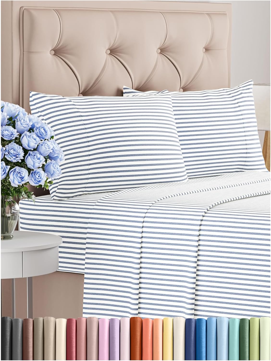 Twin Size 3 Piece Sheet Set - Comfy Breathable & Cooling Bed Sheets Set - Hotel Luxury Bedding for Women, Men, Kids, Teens, Boys & Girls - Deep Pockets, Ultra-Soft and Wrinkle Free - Oeko-Tex - White