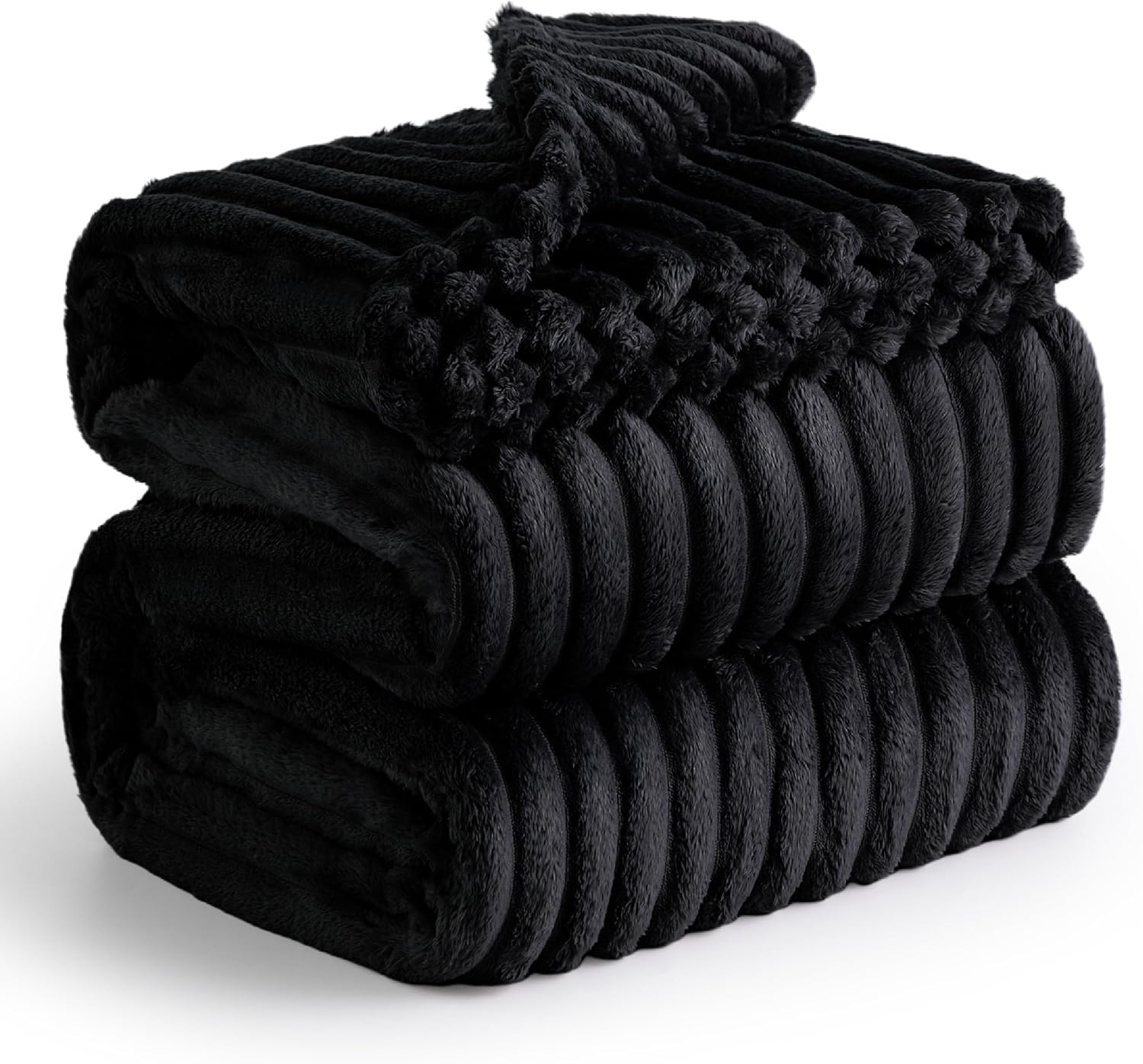 Bedsure GentleSoft King Size Blanket for Bed - Cozy Soft Blankets for Women, Cute Large Bedding Fleece Throws for Girls, Off White, 108x90 Inches