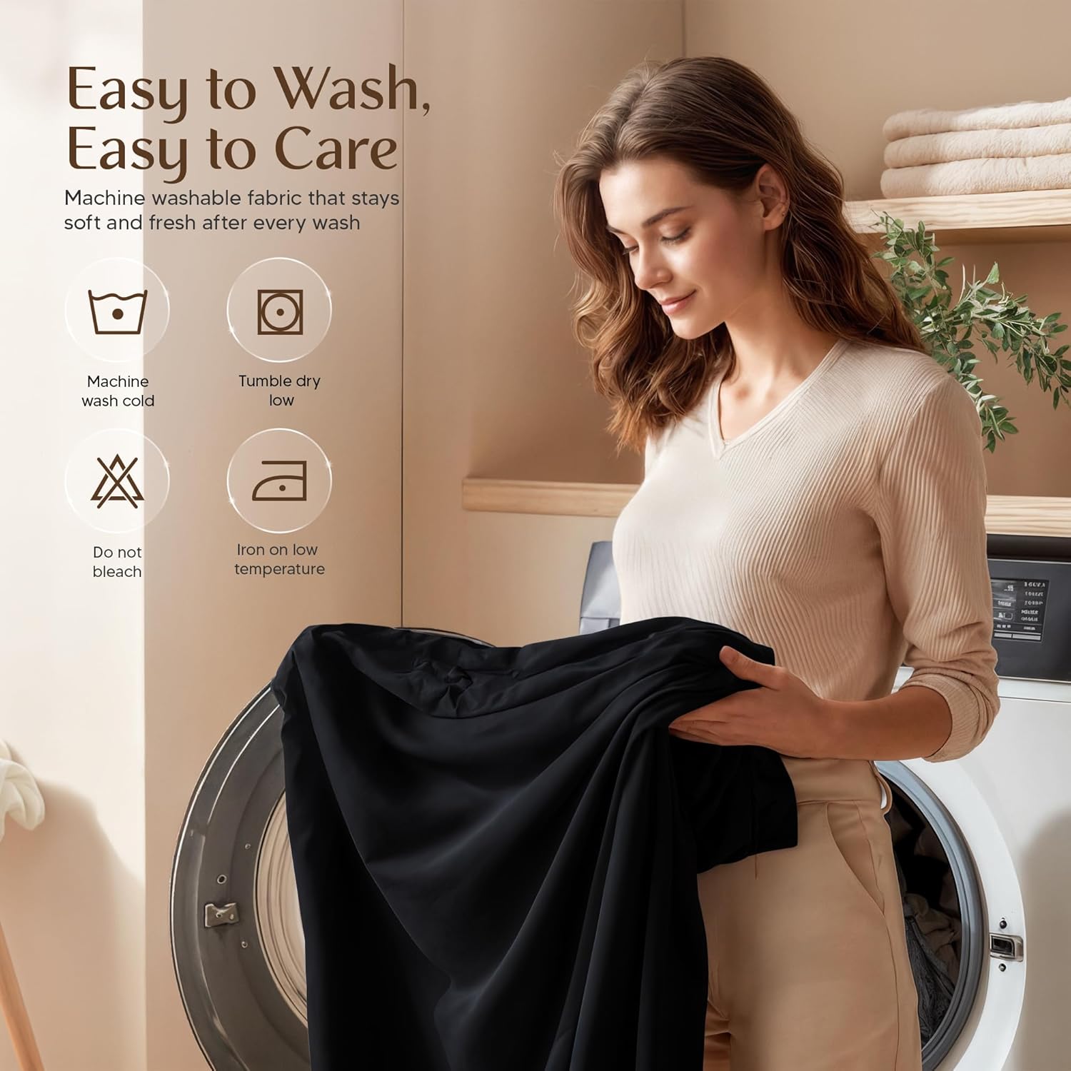 Utopia Bedding Queen Sheet Set – 4 Piece Bed Sheets for Queen Size Bed, Soft and Breathable Microfiber, Includes 1 Fitted Sheet, 1 Flat Sheet and 2 Pillowcases (Black)