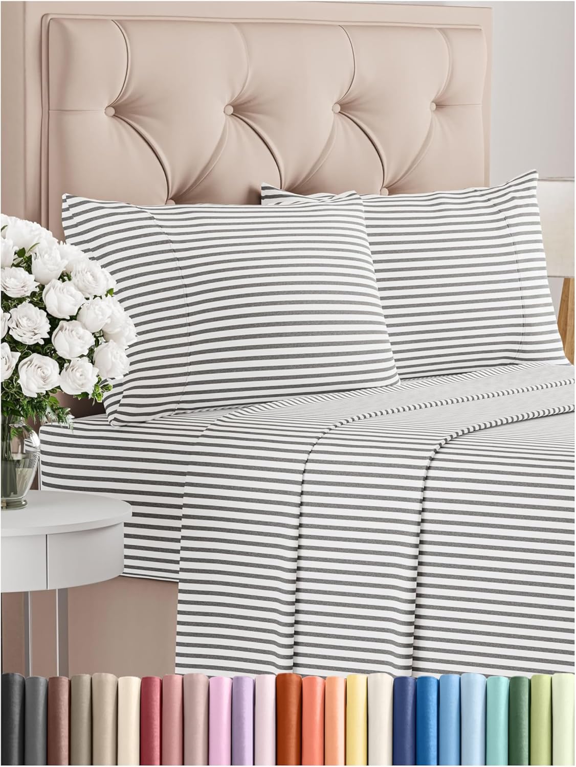 Twin Size 3 Piece Sheet Set - Comfy Breathable & Cooling Bed Sheets Set - Hotel Luxury Bedding for Women, Men, Kids, Teens, Boys & Girls - Deep Pockets, Ultra-Soft and Wrinkle Free - Oeko-Tex - White