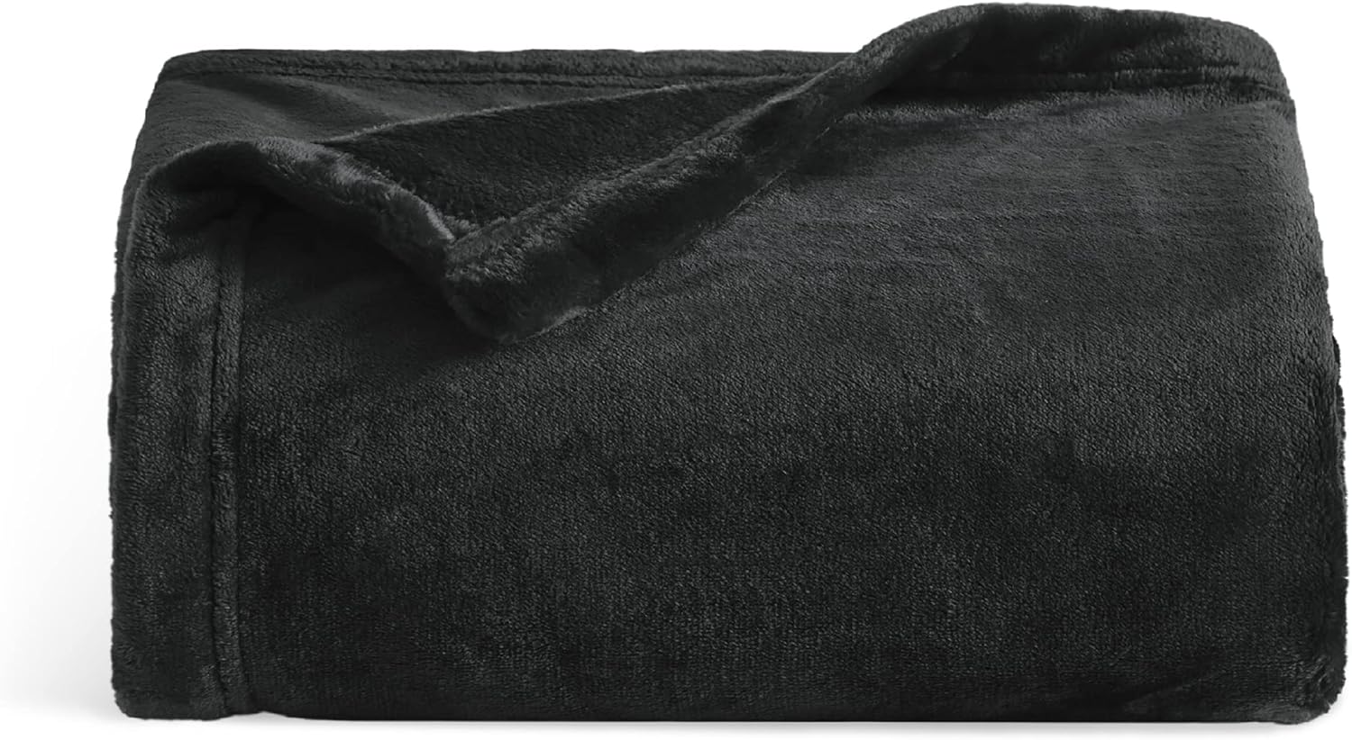 Bedsure GentleSoft Fleece Bed Blankets Queen Size Grey - Soft Lightweight Fuzzy Cozy Luxury Fall Blanket Microfiber, Room Home Decor Christmas Decorations Gifts for Women and Men, 90x90 inches