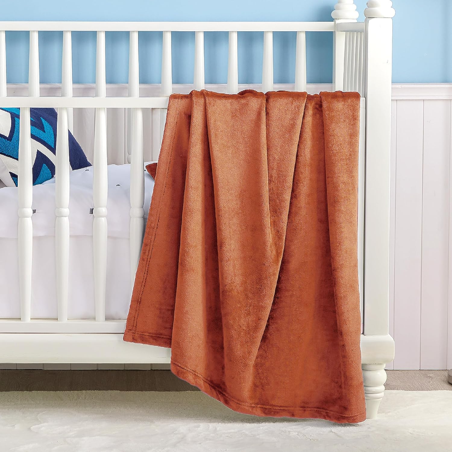 Bedsure GentleSoft Fleece Bed Blankets Queen Size Grey - Soft Lightweight Fuzzy Cozy Luxury Fall Blanket Microfiber, Room Home Decor Christmas Decorations Gifts for Women and Men, 90x90 inches