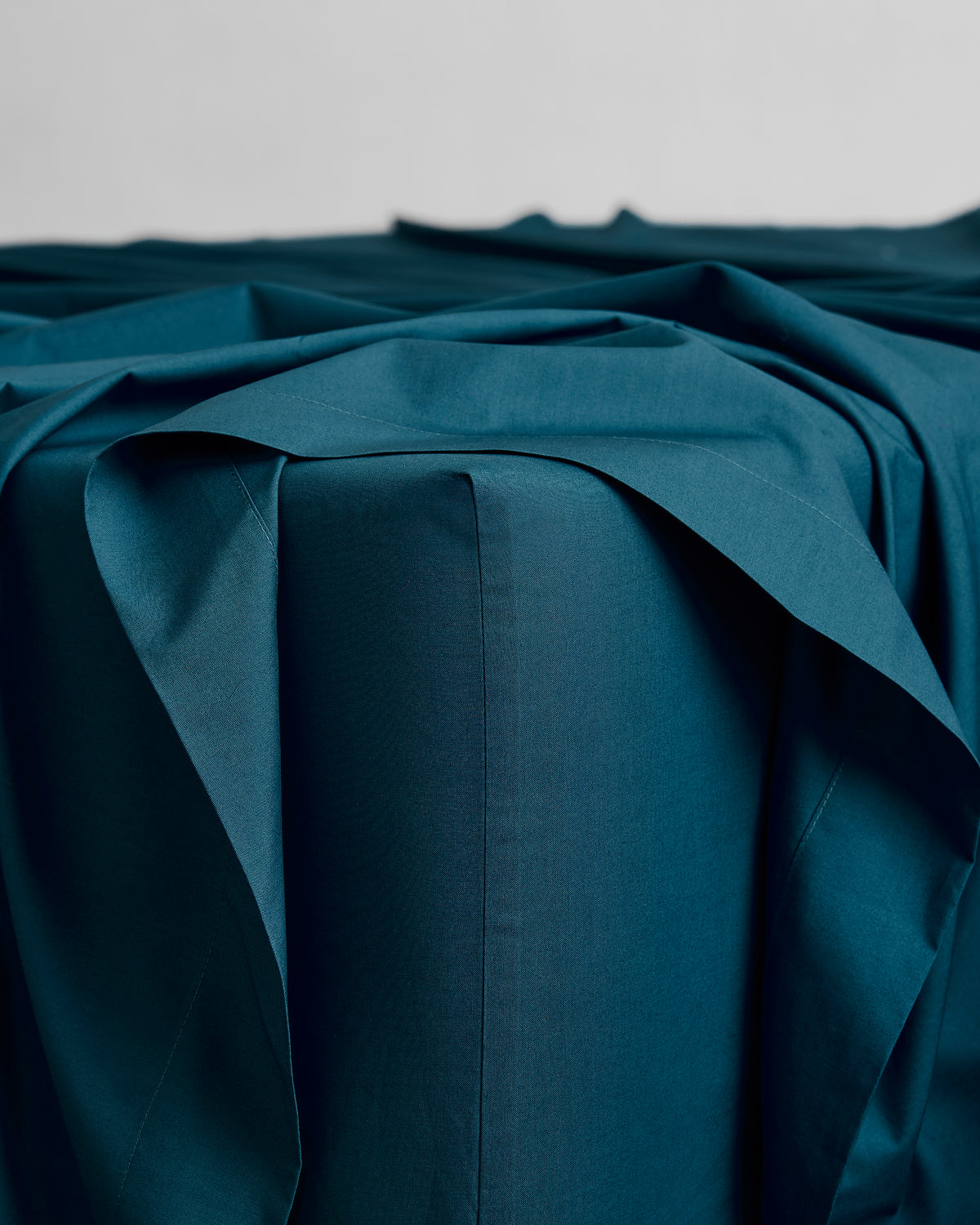 Aegean Organic Cotton Percale Fitted Sheet