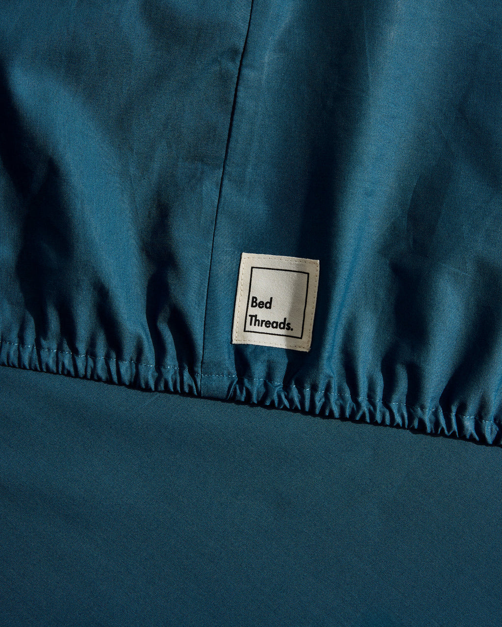 Aegean Organic Cotton Percale Fitted Sheet Set