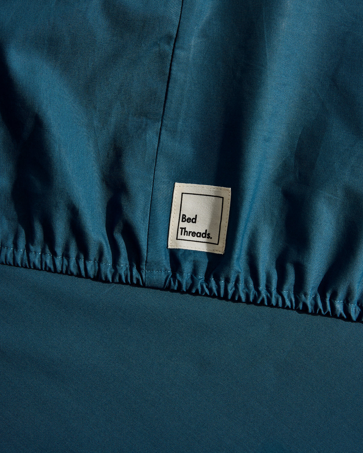 Aegean Organic Cotton Percale Fitted Sheet