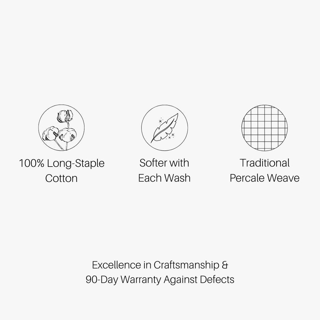 120 X 104 Inches Oversized Percale Flat Sheet