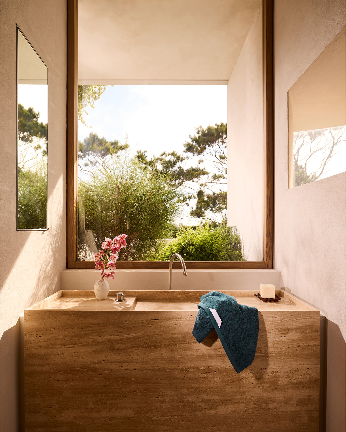 Aegean Cotton Terry Hand Towels (Set of Two)