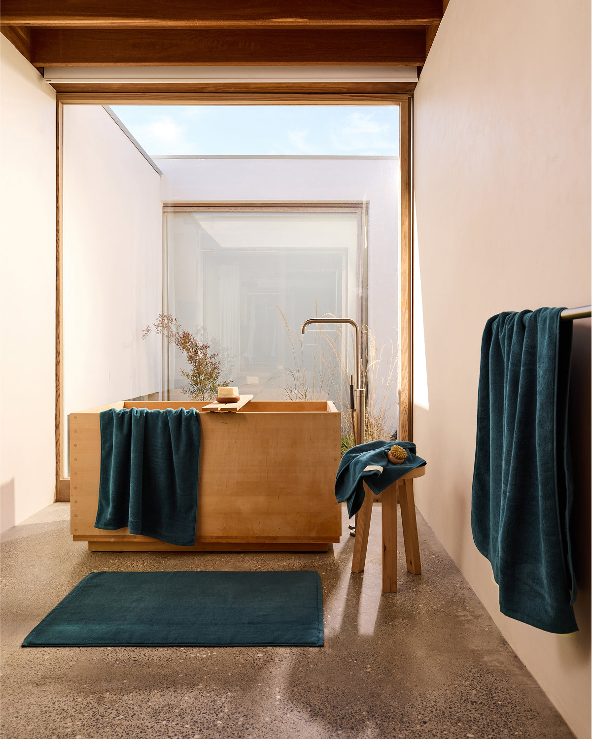 Aegean Cotton Terry Bath Sheet