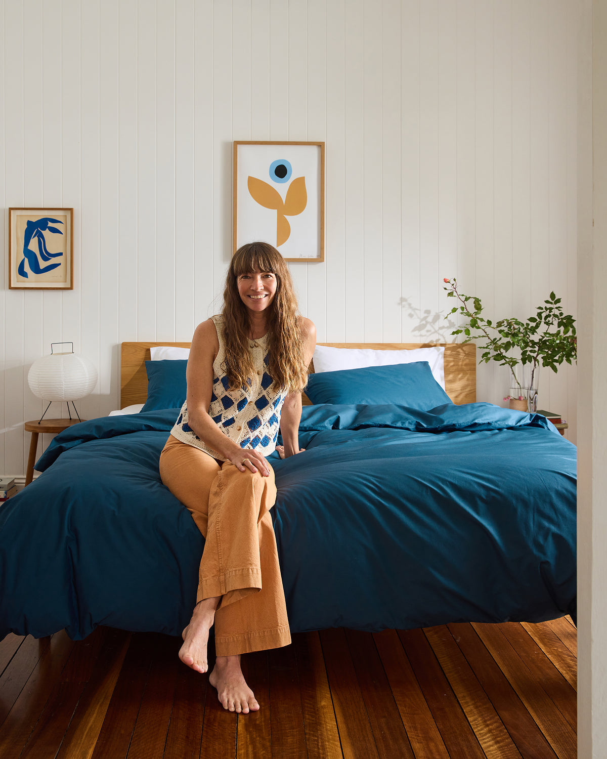 Aegean Organic Cotton Percale King Pillowcases (Set of Two)