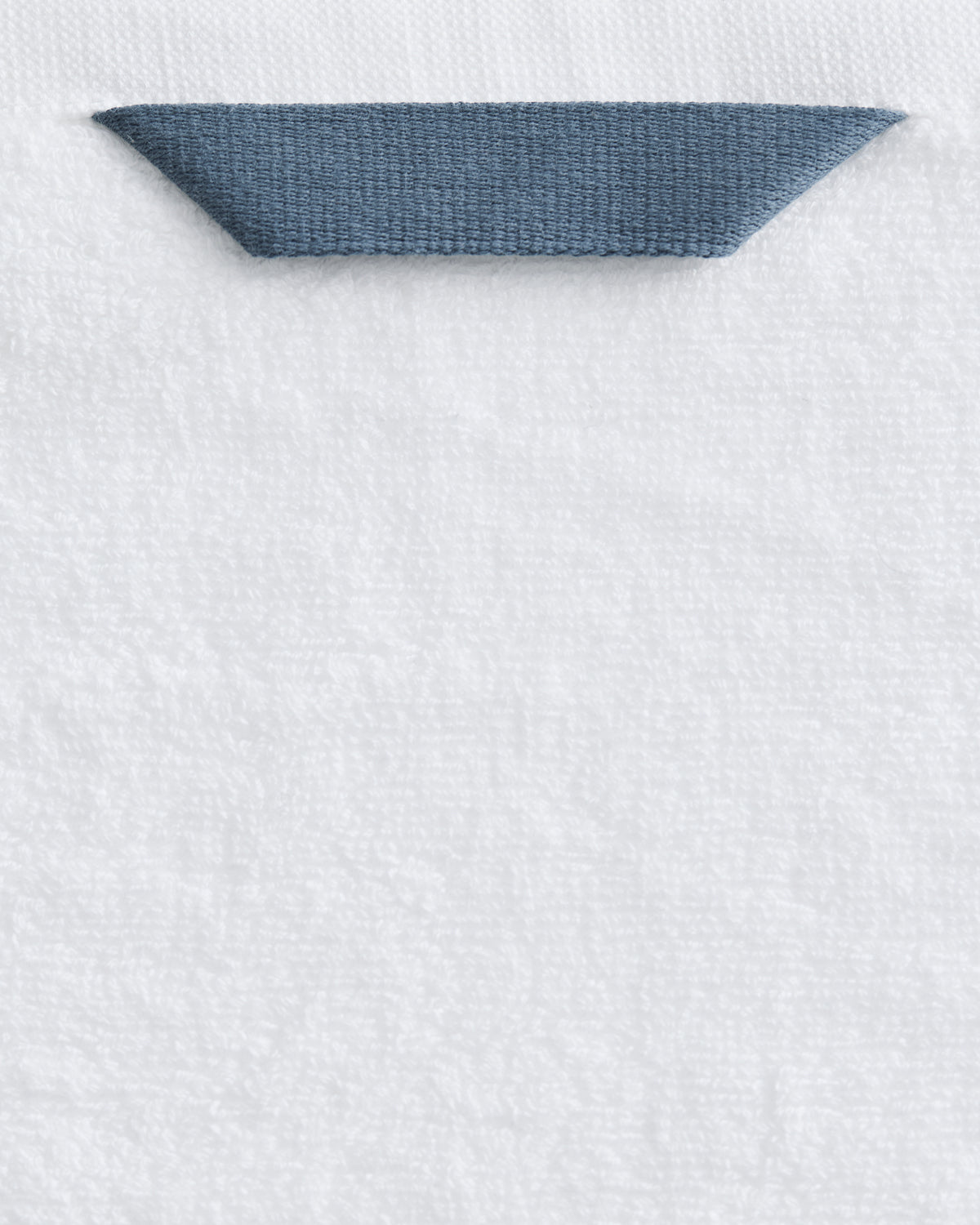 Crisp White Cotton Terry Bath Sheets (Set of Two)