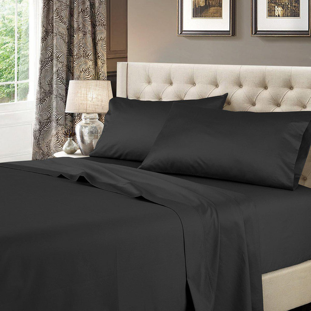 Egyptian Linens Solid 600 Thread Count Sheets Set