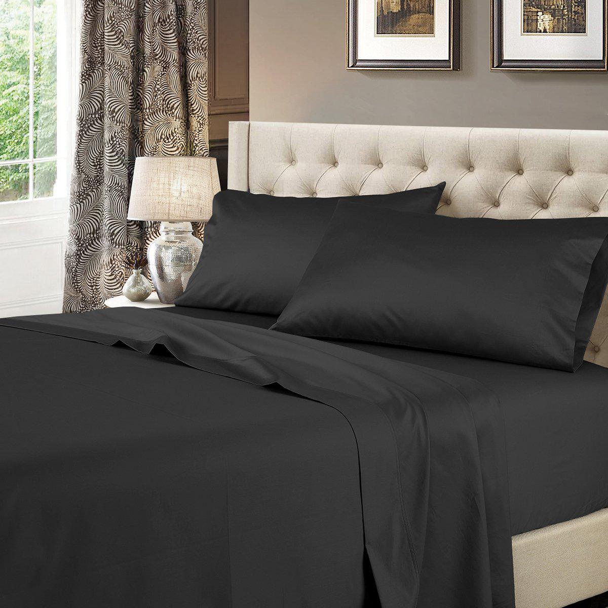 Egyptian Linens Solid 600 Thread Count Sheets Set