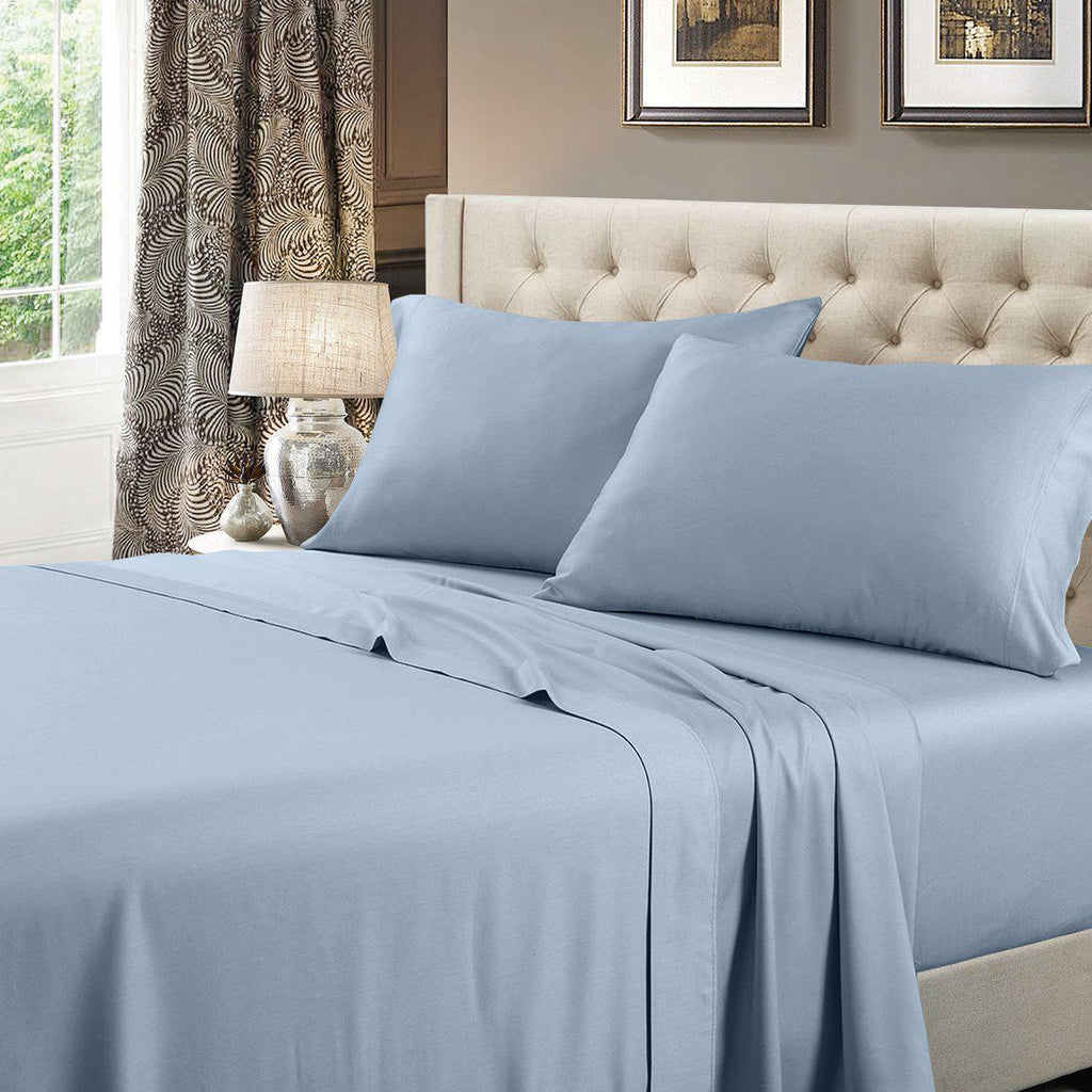 Egyptian Linens Solid 600 Thread Count Sheets Set