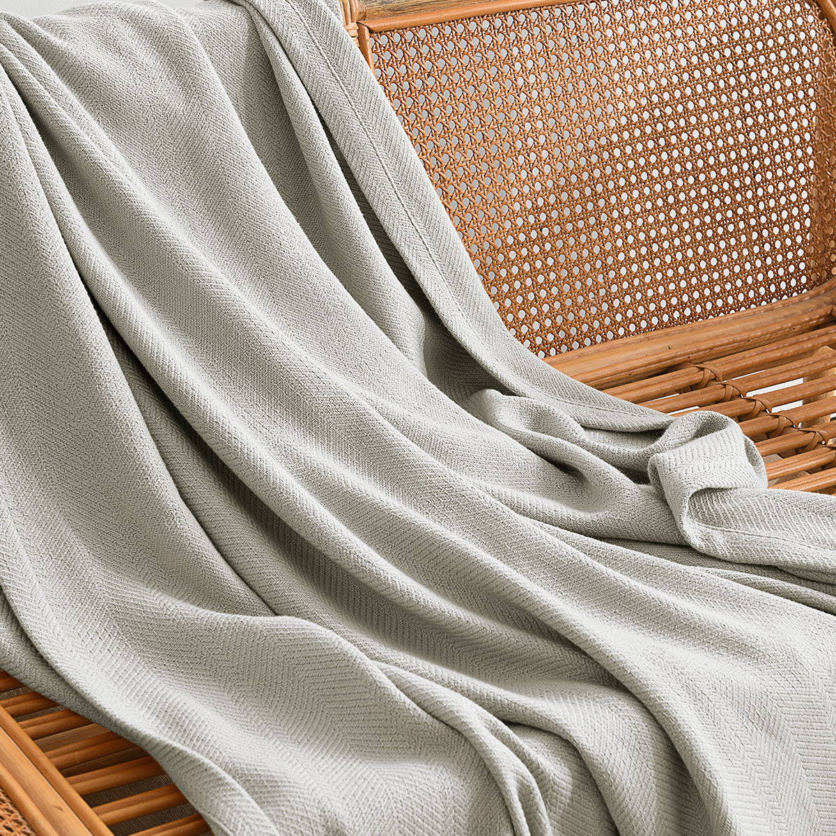 100% Cotton Blanket/Throw Jacquard