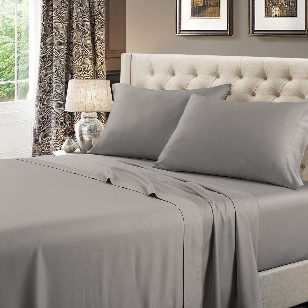 Egyptian Linens Solid 600 Thread Count Sheets Set