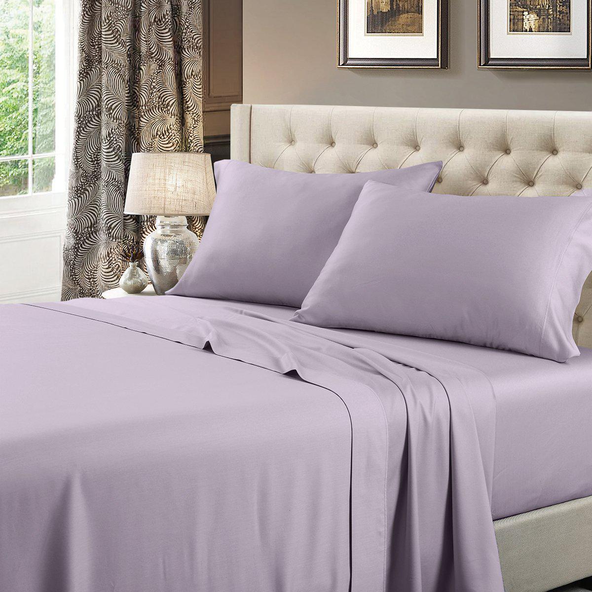 Egyptian Linens Solid 600 Thread Count Sheets Set