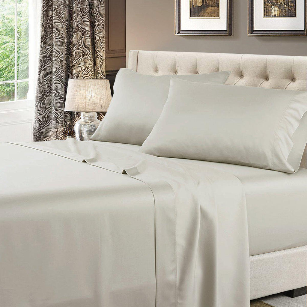 Egyptian Linens Solid 600 Thread Count Sheets Set