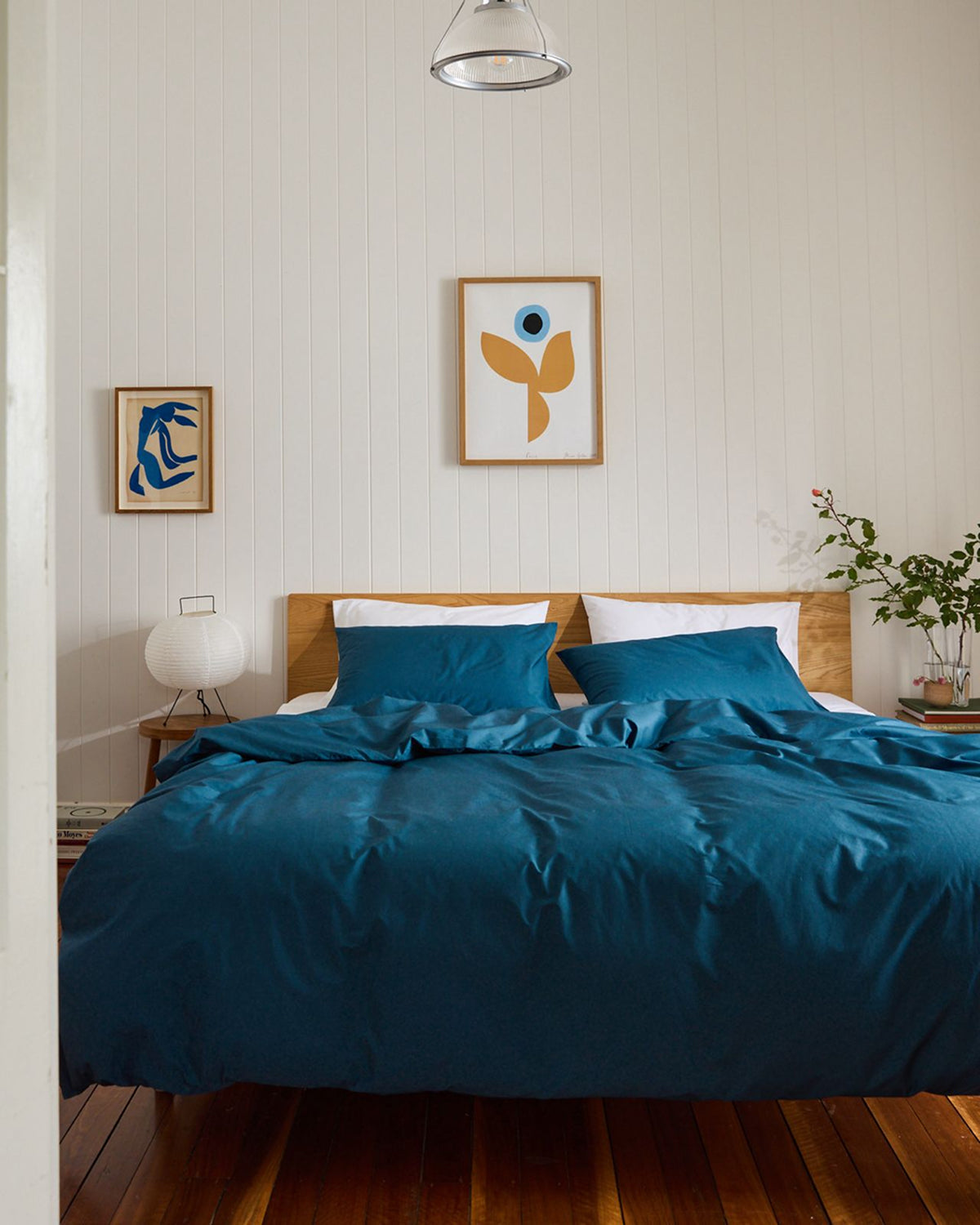 Aegean & Crisp White Organic Cotton Percale Bedding Bundle