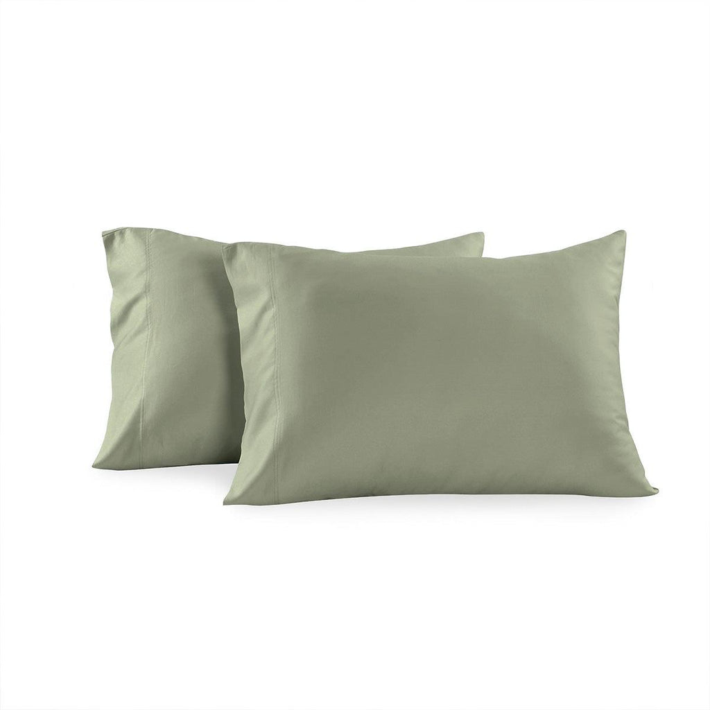 100% Cotton Sateen Pillowcases (Pair) USA