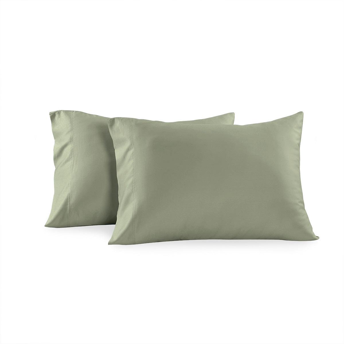 100% Cotton Sateen Pillowcases (Pair) USA