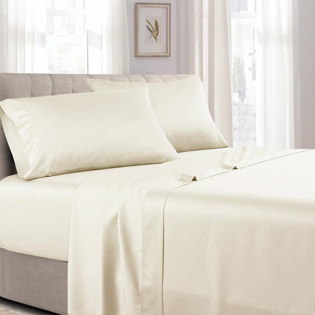 Unattached 100% Cotton Sateen Waterbed Sheets - USA