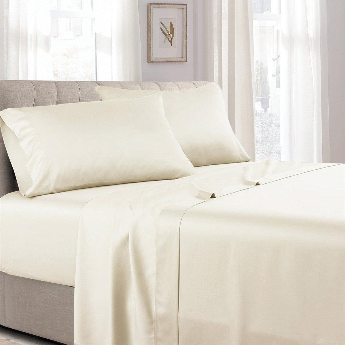 Unattached 100% Cotton Sateen Waterbed Sheets - USA