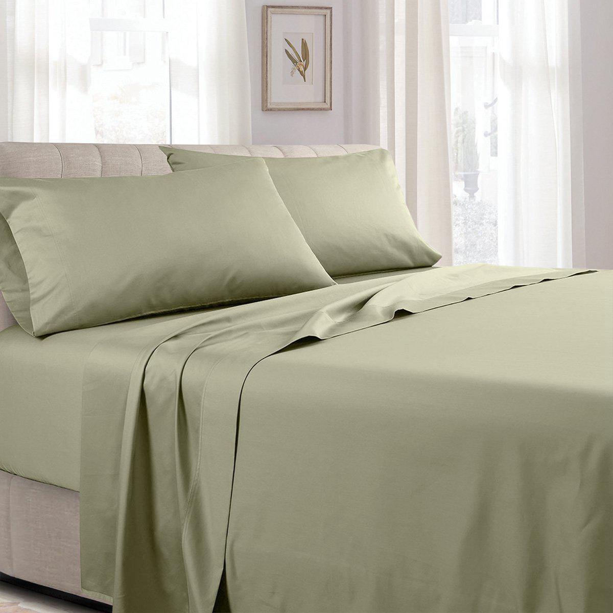 Unattached 100% Cotton Sateen Waterbed Sheets - USA
