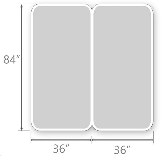 Split California King 2 Cotton Fitted Sheets Only - 608 Thread Count USA