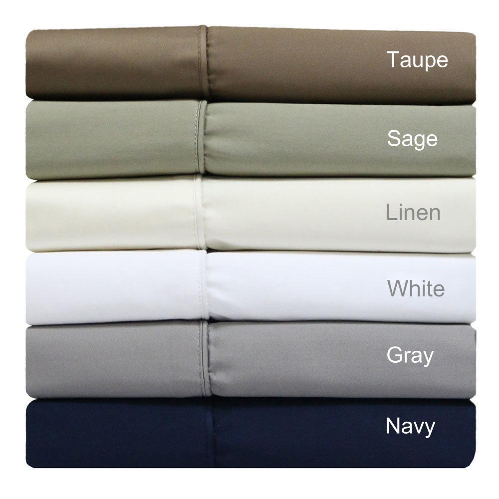 Split Top King Sheets 300 Thread Count 100% Cotton (Half Split Fitted)