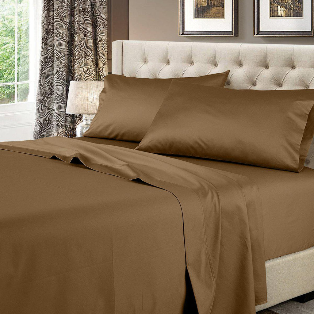 Egyptian Linens Solid 600 Thread Count Sheets Set