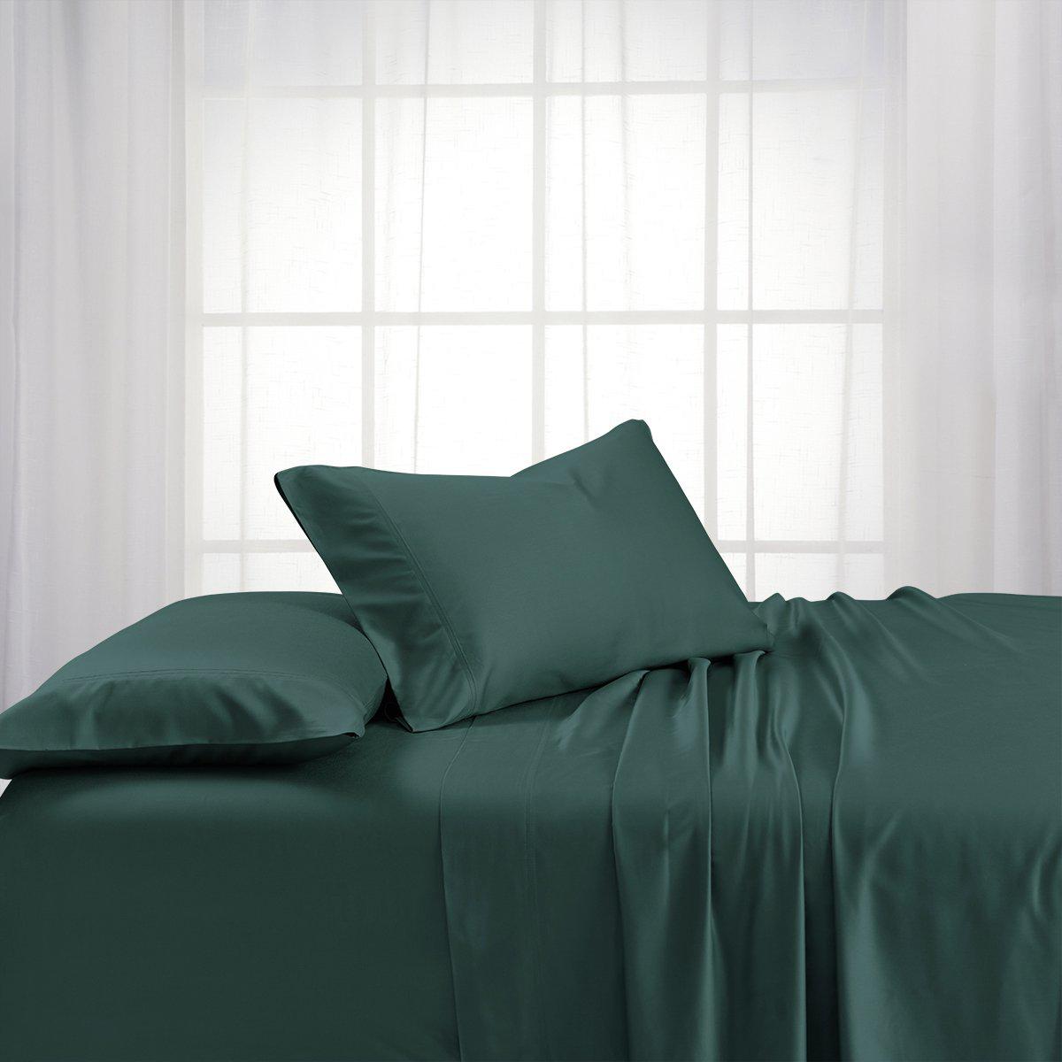 Adjustable Split King Sheets - Cooling Bamboo Viscose 600 Thread Count