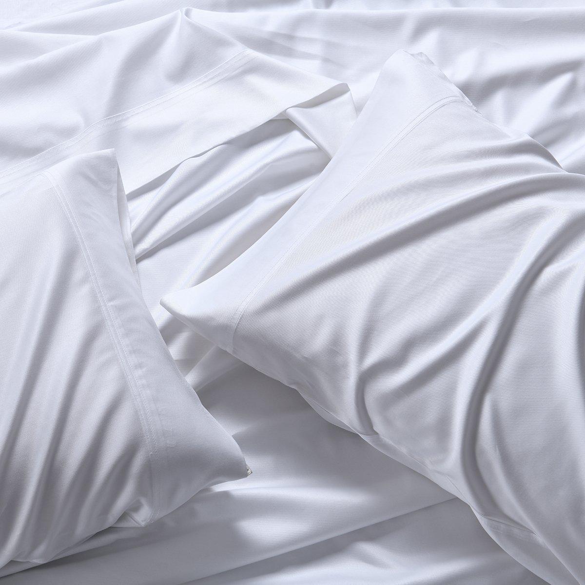 Adjustable Split King Sheets - Cooling Bamboo Viscose 600 Thread Count