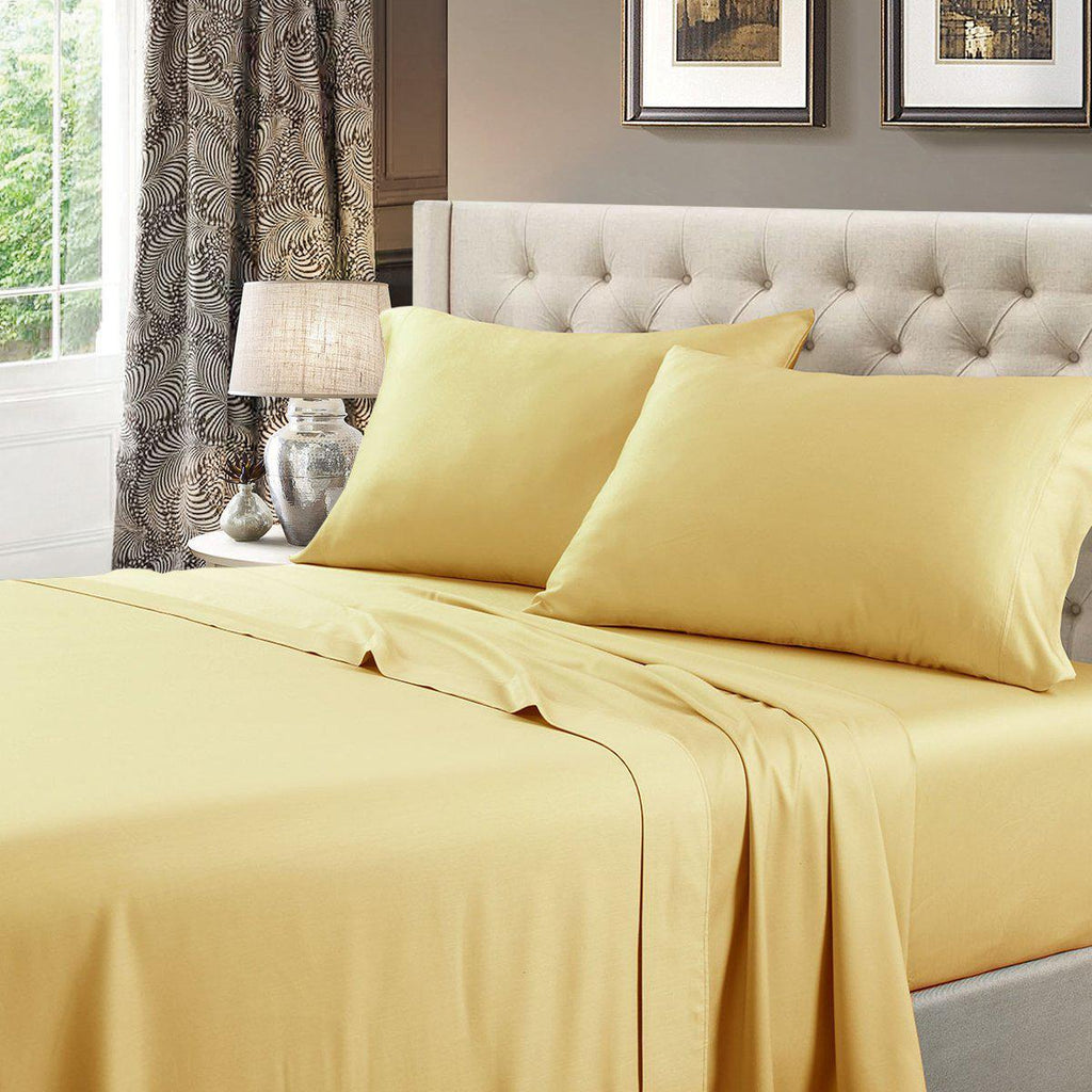 Split King (Adjustable) Sheets - Solid 600 Thread Count
