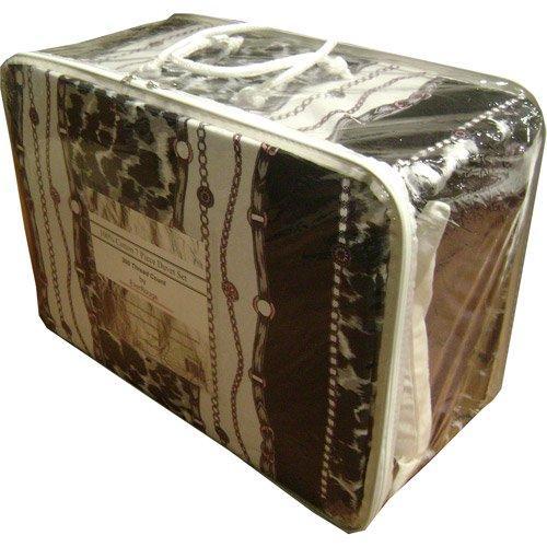 7 Piece Passionate Cotton Duvet Cover Set. Queen